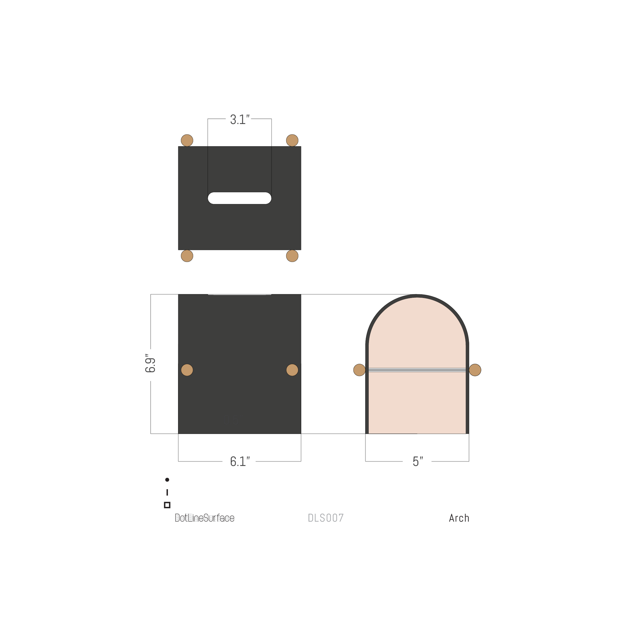 Dotlinesurface Arch Dimension